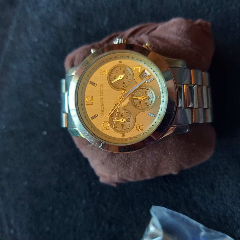 Michael Kors Gold  Chronograph Watch